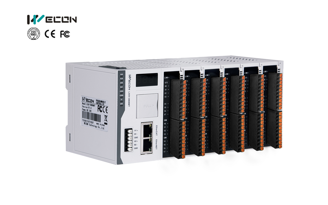 Wecon выпустил новый ПЛК серии EtherCAT LX6V